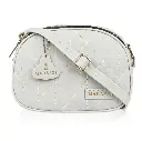 White Women Sling Bag 3 chain