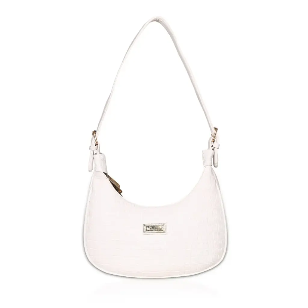 White Women Sling Bag SINGLE HANDLE