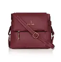 Maroon Women Sling Bag PLAN FALAP SLING