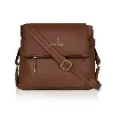 Tan Women Sling Bag PLAN FALAP SLING