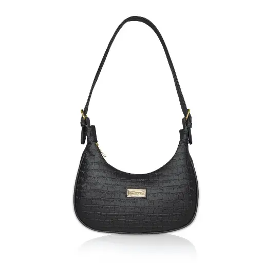 Black, Brown Women Sling Bag SINGLE HANDLE